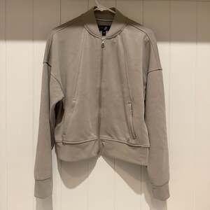Fundamental Coast Bomber Jacket Size M Taupe Full Zip